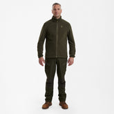 Deerhunter Men's Chasse Fleece Jacket Beluga Hunting, Jacket on sale at Wylie's Outdoor World UK (Full Straight Angle View)